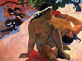 Paul Gauguin What Are You Jealous painting